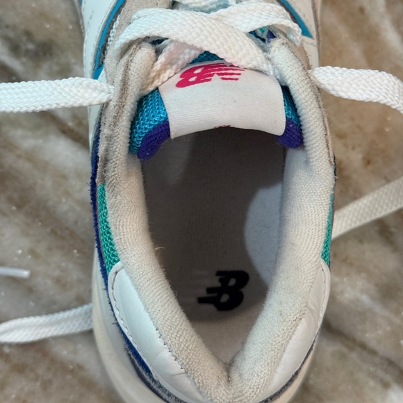 Women’s NEW BALANCE 57/40 Retro sneakers- grey/white/multi/pink/teal. Size 7 - Picture 11 of 11